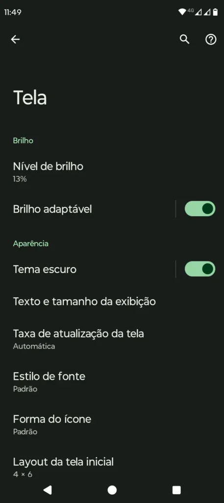 Testamos e Recomendamos: 14 Configurações do Celular que Você Deveria Mudar Hoje 2 configurações do celular - configurar modo escuro
