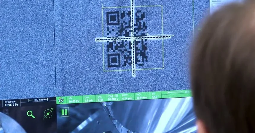 Quiqr Code microscópico entra para o Guinness e pode armazenar dados por séculos 1 Quiqr Code microscópico entra para o Guinness e pode armazenar dados por séculos